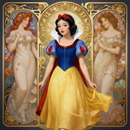 disney snow white, intricate, elegant, highly detailed, my rendition, digital painting, artstation, concept art, smooth, sharp focus, illustration, art by artgerm and greg rutkowski and alphonse mucha and uang guangjian and gil elvgren and sachin teng, symmetry!!