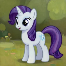 a beautiful painting of my little pony, ray traced lighting by kalin popov and greg rutkowski