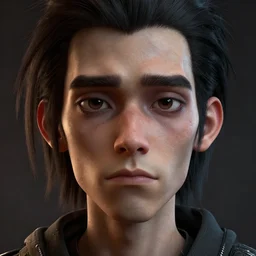 hyperrealistic 2 d from the gorillaz, as human character portrait,, stunning 3 d render inspired art by xiang duan and thomas eakes and greg rutkowski, perfect facial symmetry, hyper realistic texture, realistic, highly detailed attributes and atmosphere, dim volumetric cinematic lighting, 8 k octane detailed render, post - processing, masterpiece,