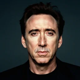 nicolas cage headshot 1 9 8 3 photogram