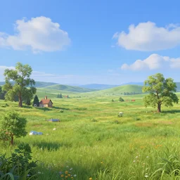 beautiful land of oz, lowbrow, matte painting, 3 - d highly detailed, in the style of thomas kinkade,