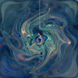 digital art, a lullaby in liquid form, artistic