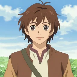 frodo, anime portrait,