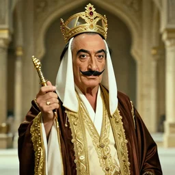 salvador dali in the role of padishah emperor shaddam iv
