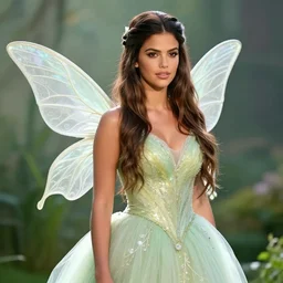 Bruna Marquezine dressed like an ethereal fairy princess