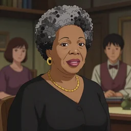 Toni Morrison as Beloved, ambient lighting, 4k, anime key visual, lois van baarle, ilya kuvshinov, rossdraws, artstation