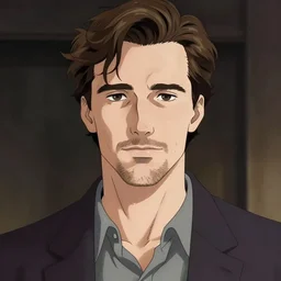 portrait of Tobey Maguire, dramatic lighting, anime illustration by Greg rutkowski, yoji shinkawa, 4k, digital art, concept art, trending on artstation, アニメ, featured on pixiv