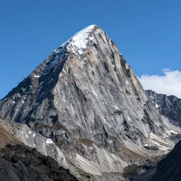 giant imposing mountain