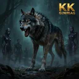 epic professional digital art of hungry alien like wolf, eerie ambient lighting, painted, simple, dynamic light, foreboding, by leesha hannigan, wayne haag, reyna rochin, ignacio fernandez rios, mark ryden, iris van herpen, hdr, 8 k, epic, stunning, gorgeous, much wow, cinematic, masterpiece