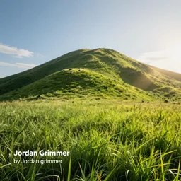 Hill, detailed, concept art, low angle, high detail, warm lighting, volumetric, godrays, vivid, beautiful, trending on artstation, by Jordan grimmer, huge scene, grass, art greg rutkowski