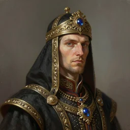 portrait of russian cossack, fantasy, intricate, elegant, highly detailed, digital painting, artstation, concept art, matte, sharp focus, illustration, art by aenaluck and roberto ferri and greg rutkowski, epic fantasy, digital painting