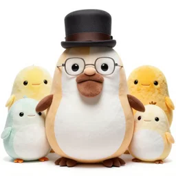 walter white as a squishmallow, squishmallows, plushie, photo, listing, hdr, clear background