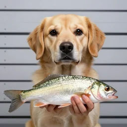 fish mugshot for possessing dog - like features