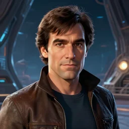 man character portrait, by don bluth, sci - fi environment, highly detailed, dynamic shadows, 4 k, wallpaper - 1 0 2 4