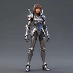 character design game art digital 3 d girl viking evangelion cyborg armor by gaston bussiere, anna nikonova aka newmilky, greg rutkowski, yoji shinkawa, yoshitaka amano, tsutomu nihei, muira, moebius, donato giancola, trending on artstation, featured on pixiv