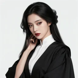 the portrait of the lawful evil sorceress lawyer as an absurdly beautiful, graceful, elegant, jaded, woman, an ultrafine hyperdetailed illustration by kim jung gi, irakli nadar, intricate linework, bright colors, octopath traveler, final fantasy, unreal engine 5 highly rendered, global illumination, radiant light, detailed and intricate environment