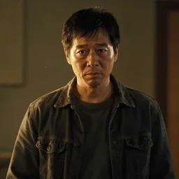 father ( father ),, cinematic, volumetric lighting,