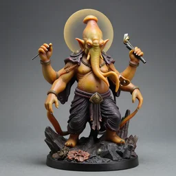 a lladro figurine of cthulhu