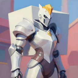 greg manchess portrait painting of light armored cube queen from fortnite as overwatch character, medium shot, asymmetrical, profile picture, organic painting, sunny day, matte painting, bold shapes, hard edges, street art, trending on artstation, by huang guangjian, gil elvgren, ruan jia, greg rutkowski, gaston bussiere