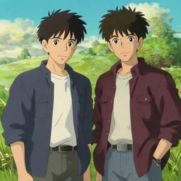 ian hecox and anthony padilla in a new miyazaki anime film