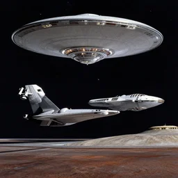 starship enterprise by peder balke