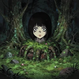 sadpunk biome, by junji ito