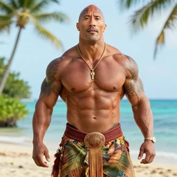Dwayne Johnson as Maui