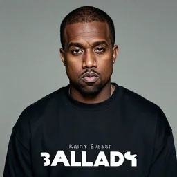 kanye west replicating the ballads 1 cover art