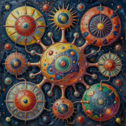 biological automata, intricate oil painting by greg rutkowski, trending on artstation
