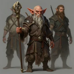 a detailed matte painting of a goblin shaman, by justin gerard and jesper ejsing, digital art, realistic painting, dnd, character design, trending on artstation