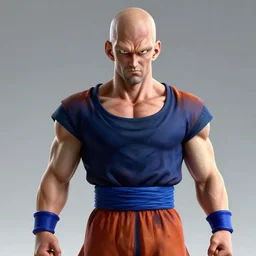 a still jason statham in DragonBall Z