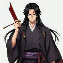 character portrait of the god of poison, kazuma kaneko