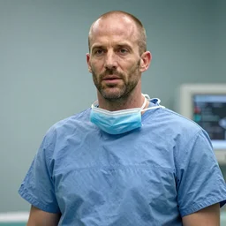 Jason Statham as a heart surgeon
