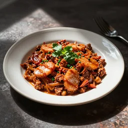 lomo saltado, plate