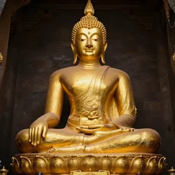 'jack black'!!! As a golden buddha statue