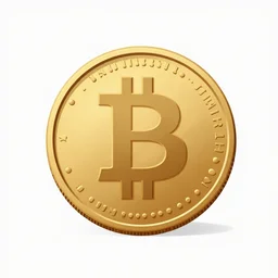 Trump coin crypto currency logo, Vector Image