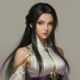 portrait of azula, defined upper body, fantasy, intricate, elegant, highly detailed, digital painting, artstation, concept art, matte, sharp focus, illustration, art by aenaluck and roberto ferri and greg rutkowski, epic fantasy, digital painting