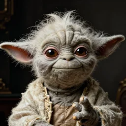 yoda removing his face to reveal he is brock samson