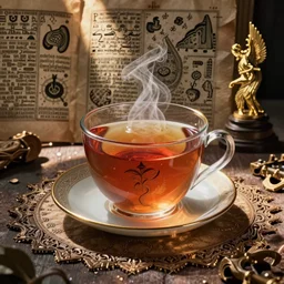 magical tea, voynich manuscript