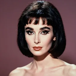 beautiful portrait of elizabeth taylor as cleopatra, by andy warhol, pop art