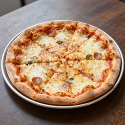 a bowl made out of pizza, hyper realistic