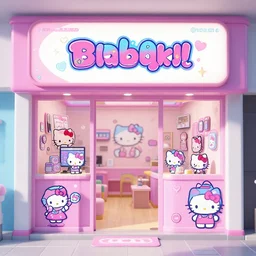 branding for a cute, harajuku, video game style company