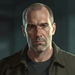 resident alien portrait, artstation