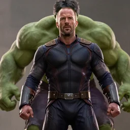 jason statham as the hulk from avengers infinity war, action film still, details, dramatic cinematic lighting, vfx, ilm, imax