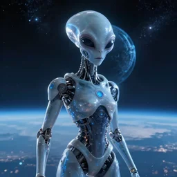 cybernetic alien from the space