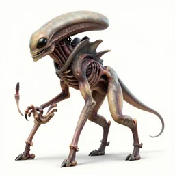anatomically correct diagram of 4 legged alien, hyperrealistic rendering, h. r. giger, perfection, red and blue, smoke in air, monster, scary, beautiful, high detail, cinematic