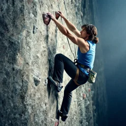 wall climbing movie poster