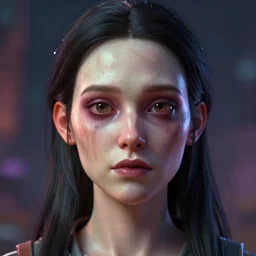 creepy uncanny valley face portrait of a badly 3 d modeled woman, rendered in bryce 3 d and daz, ray - tracing, vibrant color, depth of field, cinematic lighting, sharp focus, rule of thirds, banned on artstation