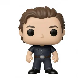 very photorealistic photo of a neil gaiman funko pop on a white background, award - winning details