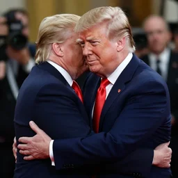 2012 Instagram post of Donald Trump hugging Jeffrey Epstein